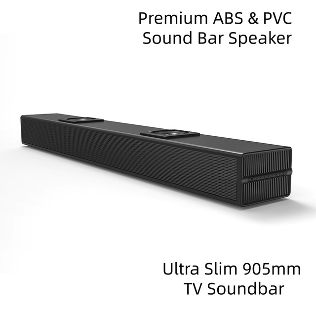 Premium 100W Wireless SoundBar S4 for TV 2.1 Channel Stereo System With HDMI ARC Optical Input Wall Mount for Home Cinema