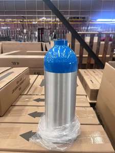 Prix usine ISO7866 certifié 166.7BAR 2/4L petite bouteille d'oxygène en aluminium médicale Portable fabriquée en Chine à vendre - Product Image 5