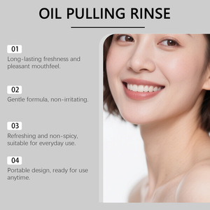 Enjuague Bucal Blanqueador de Dientes sin Alcohol con Sabor a Menta, Cuidado Bucal Refrescante, Fórmula Suave, Enjuague para Eliminar Residuos - Product Image 6