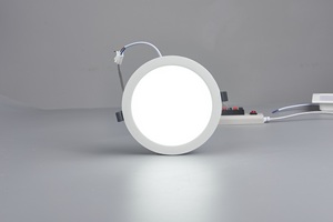 12W Slim Round LED Light Modern Design IP20 Indoor Recessed Mounted PC Housing <b>Downlight</b> - Product Image 2