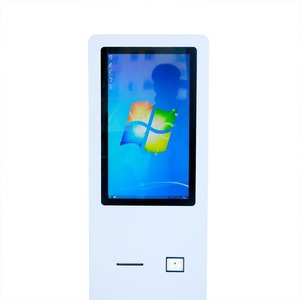 Kiosk Vé tự phục vụ 21.5 inch với đầu đọc mã <span class=keywords><strong>qr</strong></span> và chức năng thanh toán cho các bệnh viện ngân hàng công viên giải trí hàng đợi - Product Image 4