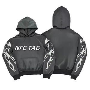 Sudadera con Capucha de Alta Calidad para Hombre, Estilo NFC Hell, 100% Algodón, Sudadera Personalizada de Moda Urbana para Hombre - Product Image 2