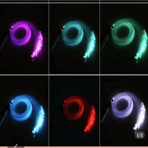Kit de Luces LED Luminosas de Fibra Óptica de 7 Colores, Luces de Techo con Efecto de Estrellas Centelleantes, Árbol de Fibra Óptica DIY, Luz Brillante - Product Image 5