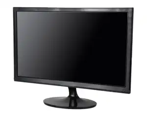 Monitor lcd de 23 pulgadas de escritorio barato con adaptador de CA universal