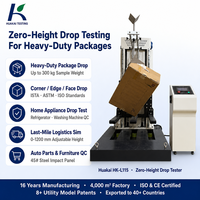 Testeur de chute libre pour charges lourdes 300 kg, machine d'essai d'impact pour colis volumineux 1200 mm, test ISTA ISO des bords, des coins et des faces
