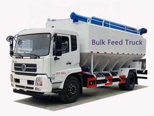Vehículo de Transporte de Alimentos a Granel para Aves de Corral, Dongfeng 4x2 de 15 Toneladas, Personalizado, para Jordania - Product Image 2