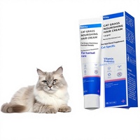 Crème anti-boules de poils pour chats et chiens avec vitamine B et superoxyde dismutase 130g pour la santé intestinale et le soutien nutritionnel
