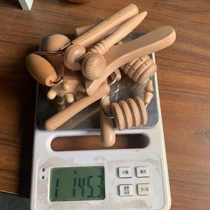 8 pezzi altri prodotti per massaggi viso <span class=keywords><strong>Mini</strong></span> strumenti per scolpire il legno terapia del viso set di rulli per massaggio del viso in legno kit di terapia del viso - Product Image 2