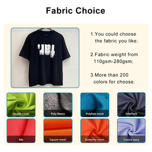 Camiseta Extra Grande para Hombre con Estampado Personalizado, 250G, Hombros Caídos, 100% Algodón, Gruesa, Transpirable, Ecológica, Negra - Product Image 4