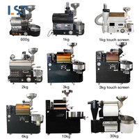 Machine à torréfier les grains de café électrique entièrement automatique, capacité 3 kg, en acier inoxydable, pour usage domestique et commercial