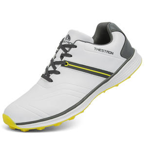 <span class=keywords><strong>Zapatos</strong></span> de <span class=keywords><strong>Golf</strong></span> Ligeros de Piel Sintética para Hombre, Calzado de Bádminton, Deportes al Aire Libre, Personalizados, para Entrenamiento de Golfistas, Gran Venta 2026 - Product Image 4