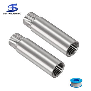 Estilo personalizado Bsp/Bspt/métrico/Npt/Din2999 conector de tubo Cnc Bspp accesorios de tubería roscados de acero inoxidable 6" - Product Image 3