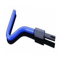 Kit de réparation de filetages en acier inoxydable 304 personnalisable de 131 pièces, certifié ISO9001, M5-M12, ensemble d'outils pour voiture avec garantie d'un an, OEM