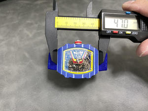 Montre mécanique ultra-fine avec boîtier en fibre de carbone intégré, cadran ajouré, plus légère, plus robuste et de qualité supérieure - Product Image 6