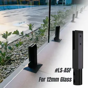 Glass Spigot Price Swimming Pool Fence With 1/2 Inch 12mm Tempered Glass And Adjustable Stainless Steel Duplex 2205 Glass Spigots