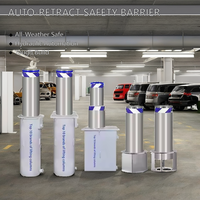 Solution de gestion du trafic flexible et facile à installer Poteau de borne amovible pour la sécurité temporaire des parkings