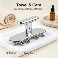 Outils de soin de la peau Gua Sha personnalisés OEM/ODM, masseurs, produits en acier inoxydable 304, outil Gua Sha en forme de cœur, Gua Sha en acier inoxydable