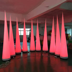 Cono Inflable LED Impermeable Directo <span class=keywords><strong>de</strong></span> Fábrica, Resistente a Desgarros, Estable para Promoción en Plazas, Mercados, Eventos, Publicidad <span class=keywords><strong>de</strong></span> Marca - Product Image 3