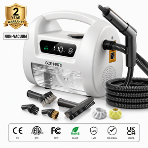 Limpiadora a <span class=keywords><strong>Vapor</strong></span> Portátil Multiusos para Todo Tipo de Superficies, para el Hogar, Cocina, Baño, Auto, Taller - Product Image 1