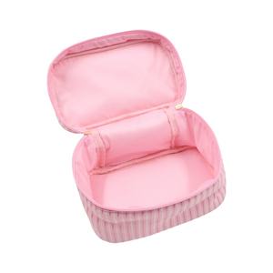 Grande Capacité Portable Voyage Cosmétique Maquillage Sac Multifonctionnel Simple Conception Fermeture À Glissière Matériel vente chaude En Gros - Product Image 6