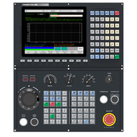 Controlador CNC Mach3 G-Code de 10.4 Pulgadas Finger CNC, Capacidad de Programación de 8GB, Función RTCP Compuesta para Torneado y Fresado, para Tornos CNC de 2-6 Ejes