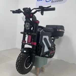 2024 nouveau scooter E assis à la mode 52V 5000W 60V 7000W 72V 10000W 150000W cyclomoteur moderne scooter électrique le plus rapide pour adultes
