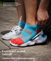 Chaussettes de course unisexes à cinq doigts, anti-ampoules, pour marathon, respirantes, anti-frottement, chaussettes de sport à cinq doigts, chaussettes de sport à la cheville