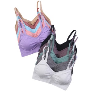 8888 # all'ingrosso reggiseno da <span class=keywords><strong>allattamento</strong></span> post-partum senza cuciture con biancheria <span class=keywords><strong>intima</strong></span> traspirante rimovibile per il seno abbigliamento da <span class=keywords><strong>allattamento</strong></span> di maternità - Product Image 5