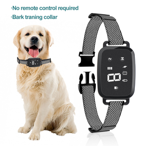 Hot Sale Elektronische <span class=keywords><strong>Anti</strong></span>-<span class=keywords><strong>Bark</strong></span>-Kontrolle Wasserdichtes verstellbares Hunde halsband Shock Vibration Wiederauf lad bares Hunde trainings halsband - Product Image 2