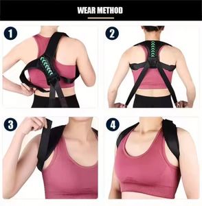 Back Strap Posture Corrector Adjustable Upper Brace Breathable Back Support Straightener Corrector De Postura for <b>Women</b> & Men - Product Image 5
