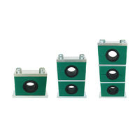 Colliers de serrage hydrauliques robustes DIN3015 à surface lisse, 1 pièce, pour tubes et flexibles métriques standard