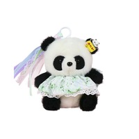 Porte-clés en peluche panda mignon multi-styles avec particules aromatiques pour pendentif de sac, décoration de sac à dos, collection, cadeau - Vente chaude
