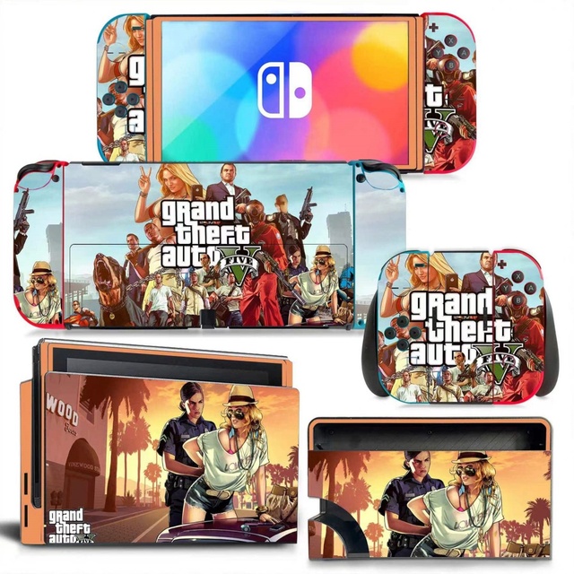 Hyte OLED Joy-Con Controller Vinyl Skins-Multi Colors Private Mold Protective Decorative Accessories for for More