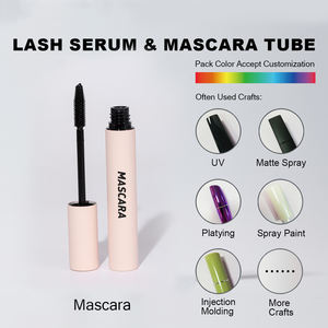 Máscara de pestañas de alargamiento orgánico vegano no pegajoso maquillaje al por mayor fibra 3D pestañas negro voluminizador rizador cosmético máscara - Product Image 6