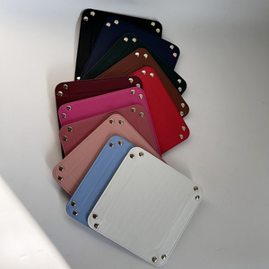 Caja de almacenamiento de cuero PU de lujo para viajes de Hotel, bandeja de escritorio para valet, joyería, cosméticos, organizador de llaves, bandeja de botones plegable - Product Image 2