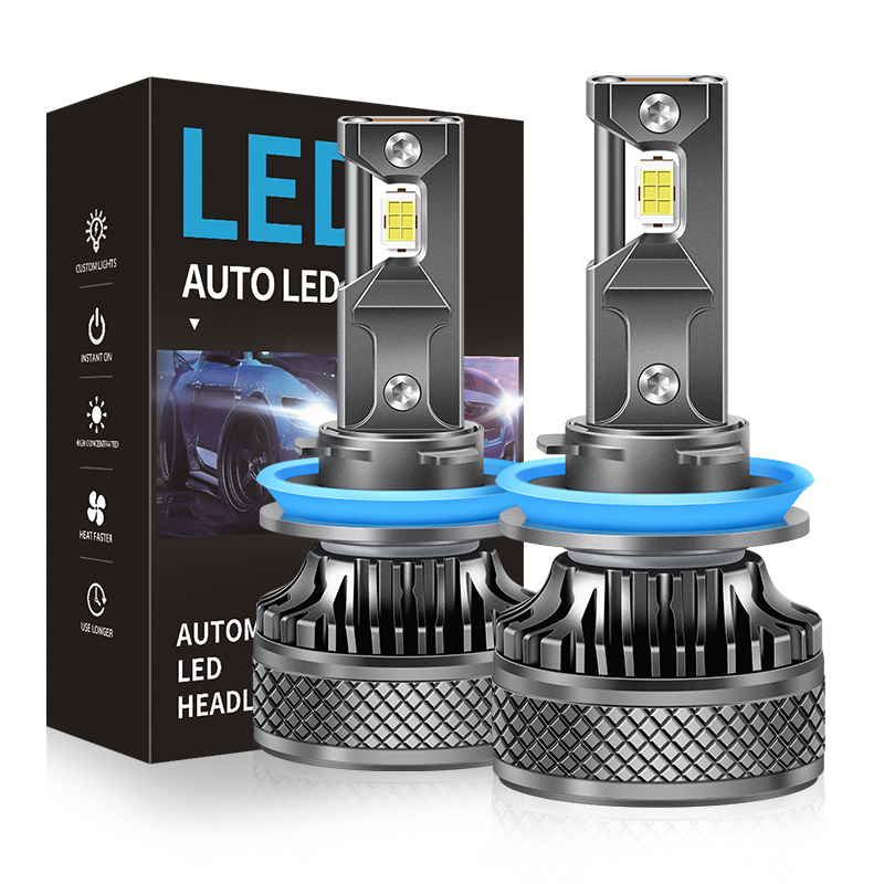H11 LED 車用 ヘッドライト 電球 キット - Safego 7200ルーメン