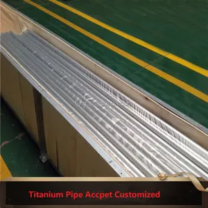 Gr1 Gr2 Gr5 Gr4 Titanium Tube TA1 TC4 Seamless Titanium Pipe