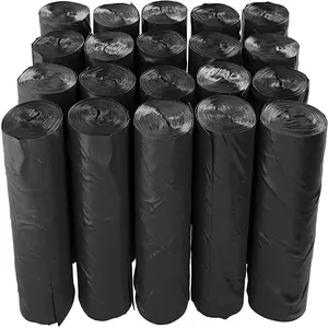 3 Gallon Vuilniszakken Zware, Zwarte Vuilniszakken 30 Gallon - 32 Gallon - 35 Gallon, bulk Trash Bag Kan Liners