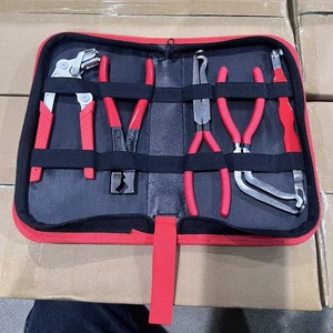 Juego de 5 Pinzas de Segunda Generación con Bolsa de Cuero Premium para Herramientas de Reparación de Automóviles - Product Image 2
