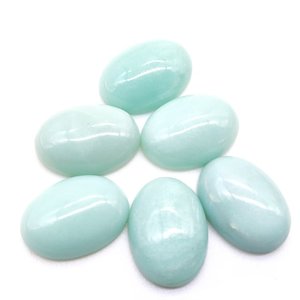 Cuarcita azul 28x18mm Ajuste de joyería de cabujón de corte ovalado - Product Image 2