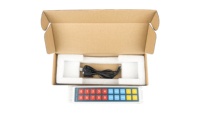 Teclado Personalizable con Barra de Acceso Rápido y 20 Teclas para Sistema de Visualización en Cocina