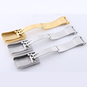 Fermoir plongeur pliable de 16mm Boucle déployante en acier inoxydable pour montre Rollex daytona - Product Image 2