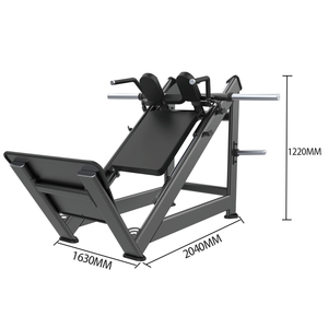 Oferta Especial: Máquina Profesional de Gimnasio para Prensa de Piernas Inclinada a 45 Grados, Entrenamiento de Fuerza con Carga Lineal, Modelo L-8057, Personalizable para Gimnasios - Product Image 2