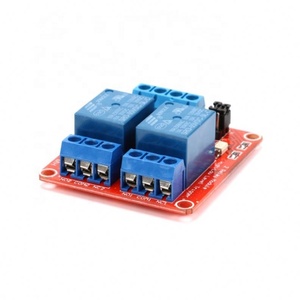 광커플러 절연을 지원하는 PINWEI 5V 2 채널 2 로드 릴레이 모듈 하이 로우 레벨 트리거 - Product Image 3
