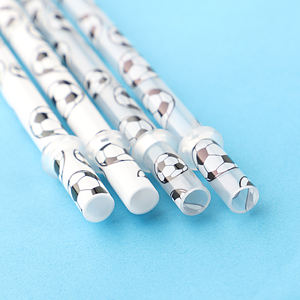 Cannucce da calcio sportive 2022, cannucce in plastica riutilizzabili per lo sport, cannuccia decorativa con design a calcio - Product Image 2