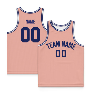Maillot de basket-ball personnalisé, 100% polyester, maille respirante, séchage rapide, uniforme d'équipe par sublimation, logo personnalisé, nom, numéro - Product Image 1