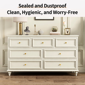 Modern Tall Cabinet Vintage Solid Wood <b>Storage</b> Cabinet Bedroom Dining Organizer for Living Room Apartment Hotel - Product Image 2