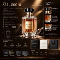 Flacon de parfum vintage gravé en relief de 100 ml, flacon pulvérisateur en verre vide, parfum Oud Arabe, capuchon extérieur noir, pompe pulvérisatrice dorée