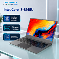 Nouvel ordinateur portable 15,6 pouces en gros, Intel I3 8145U, 16 Go de RAM DDR3, batterie 5000 mAh, Wi-Fi double bande, corps en plastique, OEM disponible