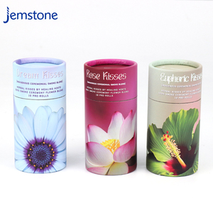 Muestras biodegradables ecológicas disponibles Empaquetado de papel Tubo de papel para té/café - Product Image 1